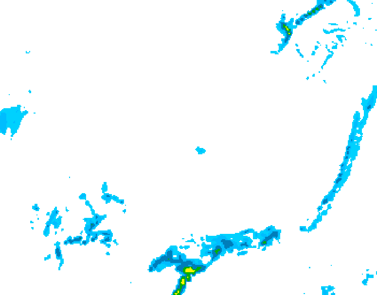 GDPS precipitation 108 hour forecast chart for Canada based on 2026/03/29 0000Z data