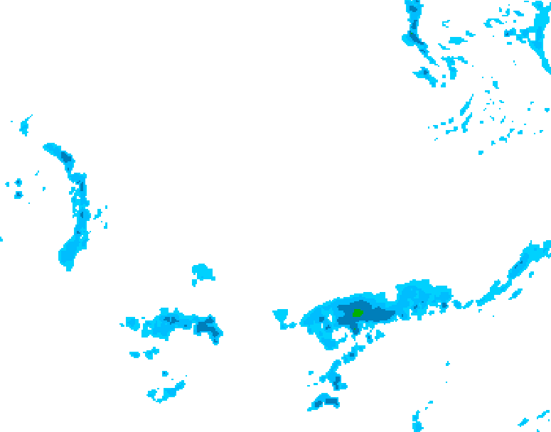 GDPS precipitation 132 hour forecast chart for Canada based on 2026/03/29 0000Z data