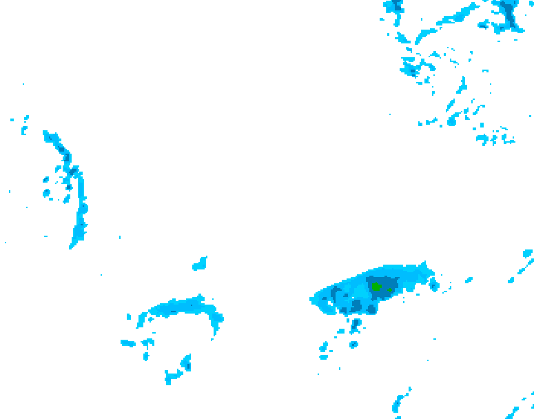 GDPS precipitation 138 hour forecast chart for Canada based on 2026/03/29 0000Z data