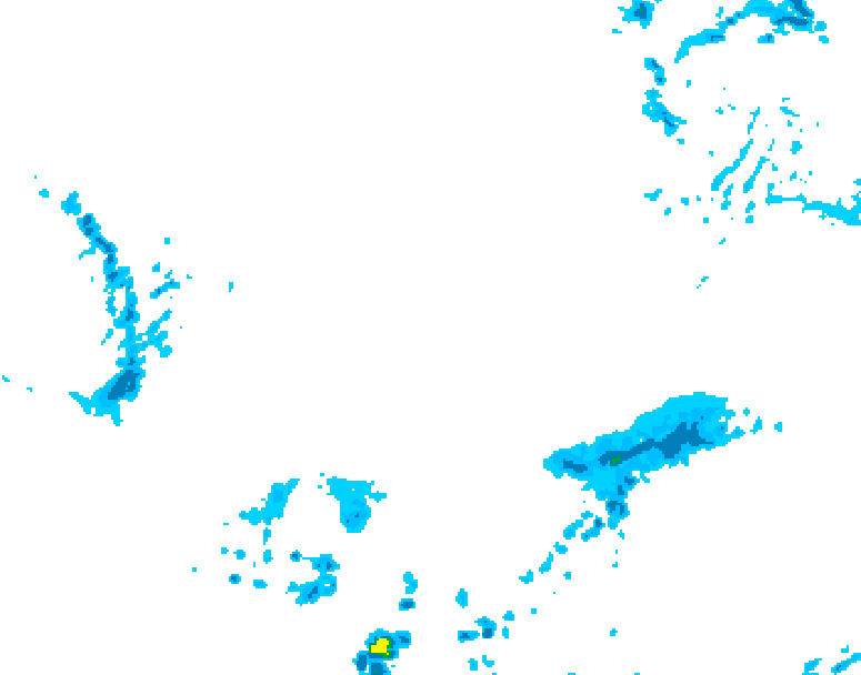 GDPS precipitation 144 hour forecast chart for Canada based on 2026/03/29 0000Z data