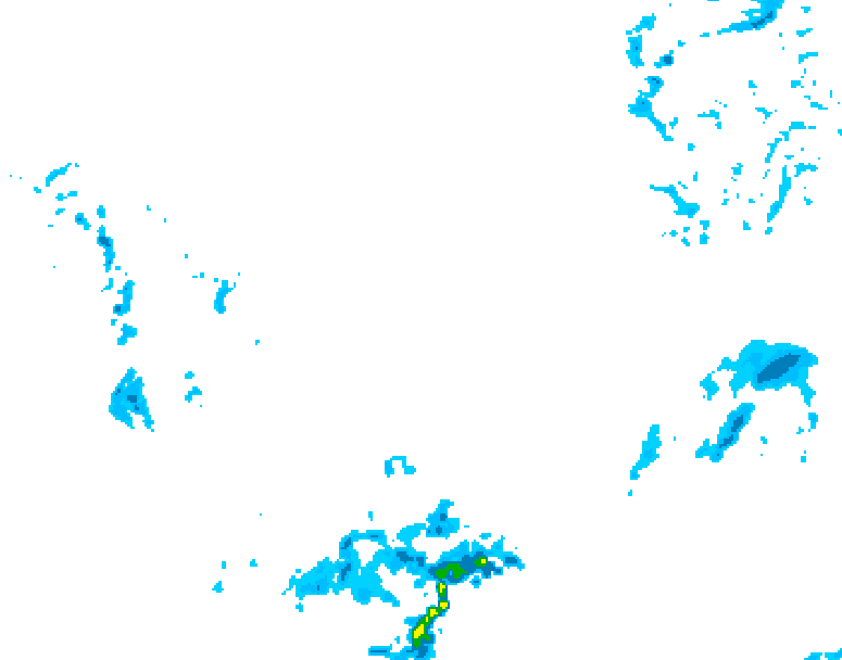 GDPS precipitation 156 hour forecast chart for Canada based on 2026/03/29 0000Z data