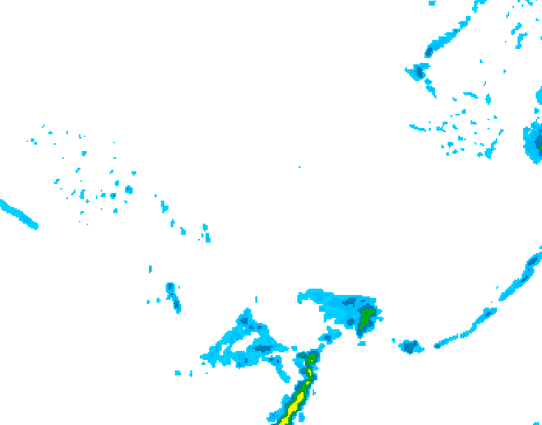 GDPS precipitation 174 hour forecast chart for Canada based on 2026/03/29 0000Z data