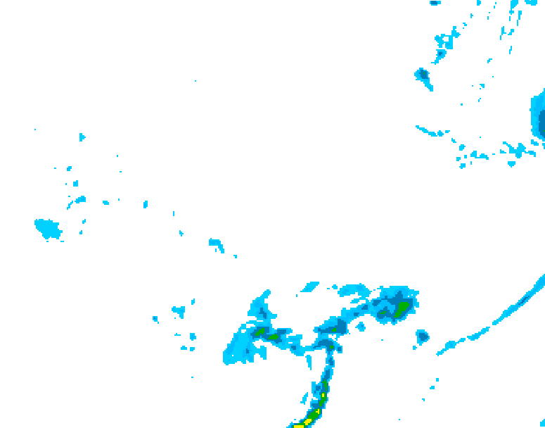 GDPS precipitation 180 hour forecast chart for Canada based on 2026/03/29 0000Z data
