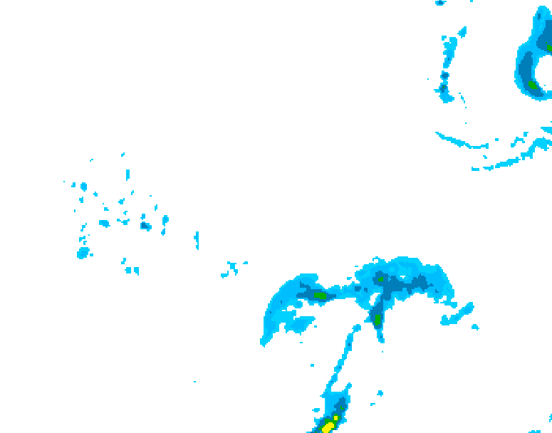 GDPS precipitation 192 hour forecast chart for Canada based on 2026/03/29 0000Z data
