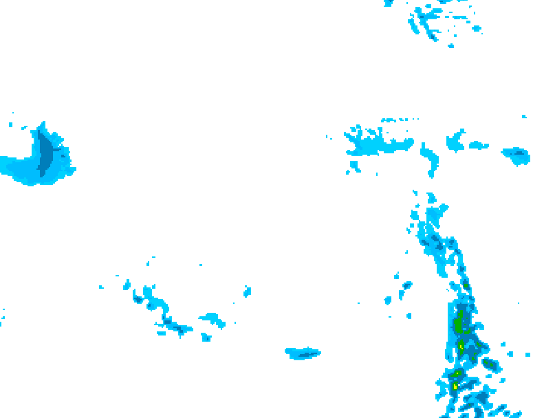 GDPS precipitation 240 hour forecast chart for Canada based on 2026/03/29 0000Z data