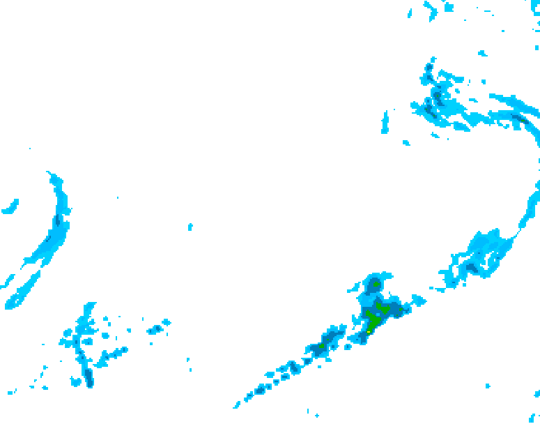 GDPS precipitation 060 hour forecast chart for Canada based on 2026/03/29 1200Z data