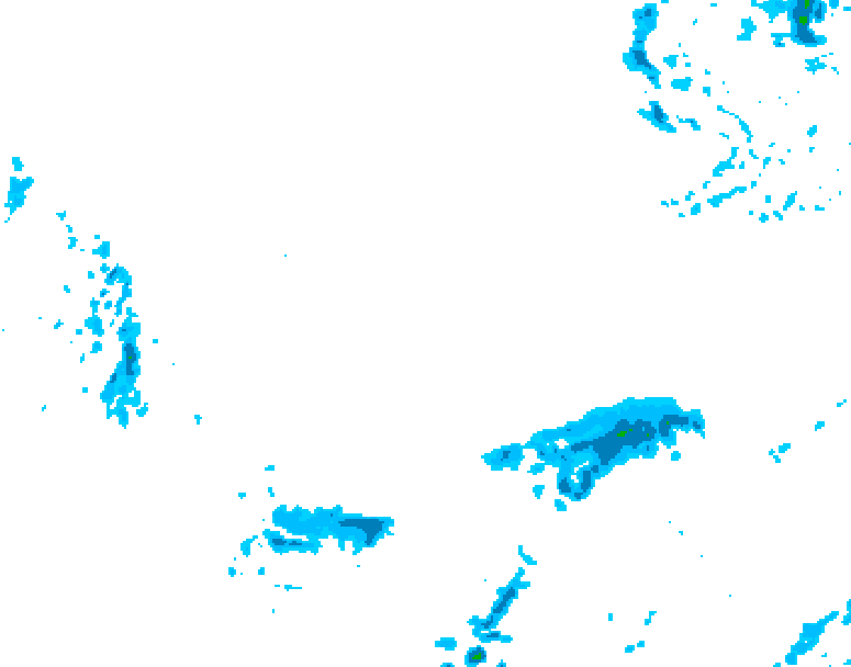 GDPS precipitation 120 hour forecast chart for Canada based on 2026/03/29 1200Z data