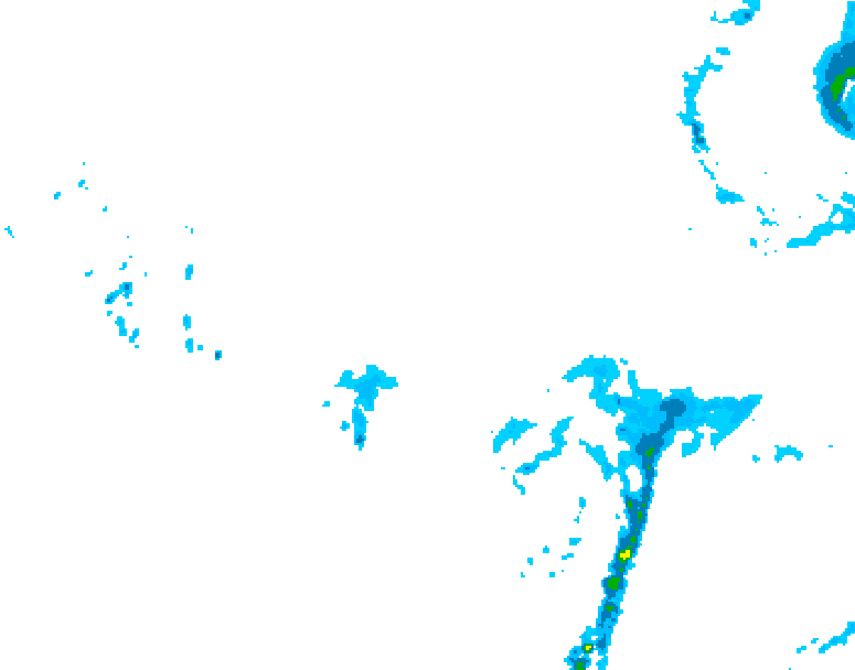 GDPS precipitation 180 hour forecast chart for Canada based on 2026/03/29 1200Z data