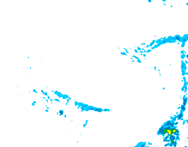 GDPS precipitation 228 hour forecast chart for Canada based on 2026/03/29 1200Z data