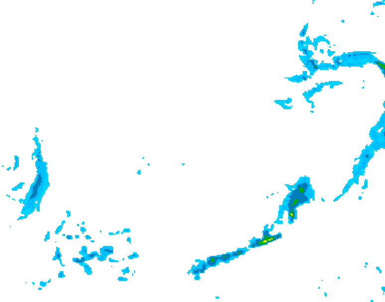 GDPS precipitation 054 hour forecast chart for Canada based on 2026/03/30 0000Z data