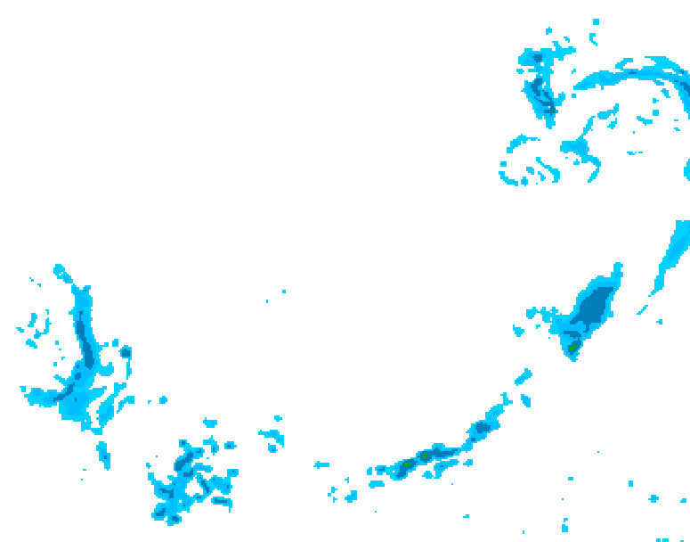 GDPS precipitation 060 hour forecast chart for Canada based on 2026/03/30 0000Z data