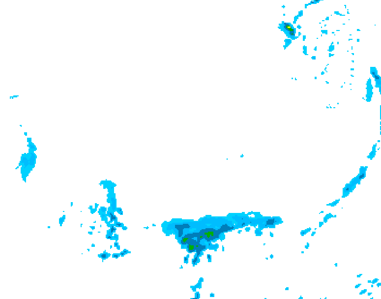 GDPS precipitation 090 hour forecast chart for Canada based on 2026/03/30 0000Z data