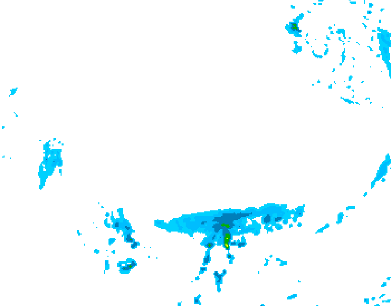 GDPS precipitation 096 hour forecast chart for Canada based on 2026/03/30 0000Z data