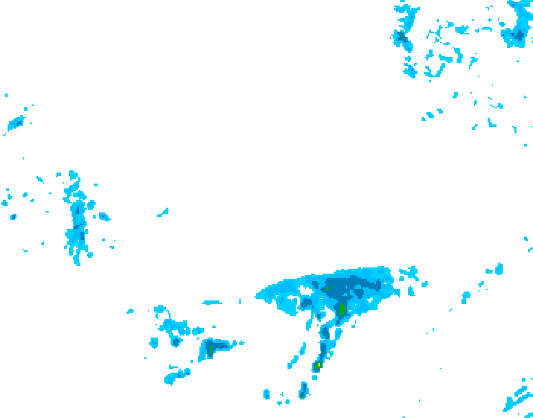 GDPS precipitation 102 hour forecast chart for Canada based on 2026/03/30 0000Z data