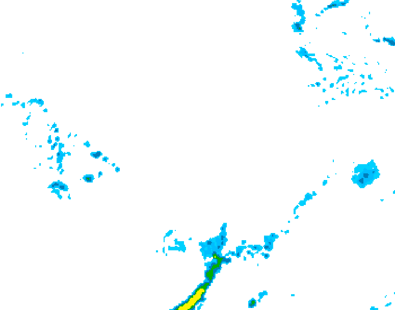 GDPS precipitation 126 hour forecast chart for Canada based on 2026/03/30 0000Z data