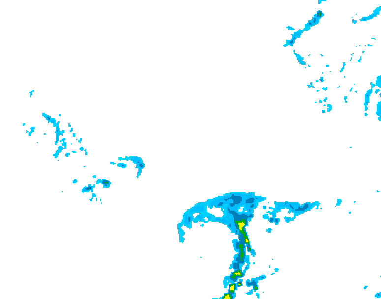 GDPS precipitation 144 hour forecast chart for Canada based on 2026/03/30 0000Z data