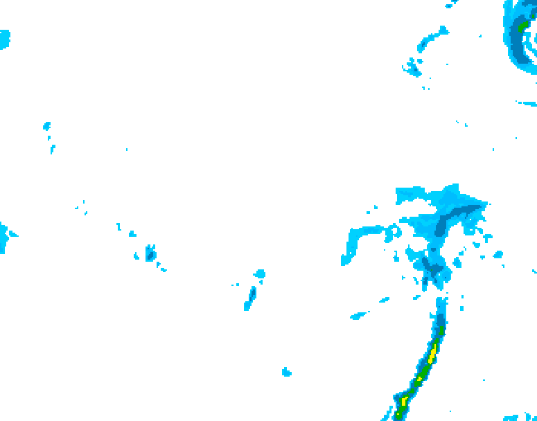 GDPS precipitation 174 hour forecast chart for Canada based on 2026/03/30 0000Z data
