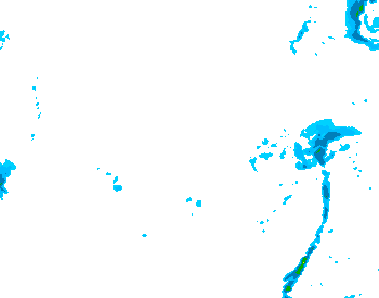 GDPS precipitation 180 hour forecast chart for Canada based on 2026/03/30 0000Z data