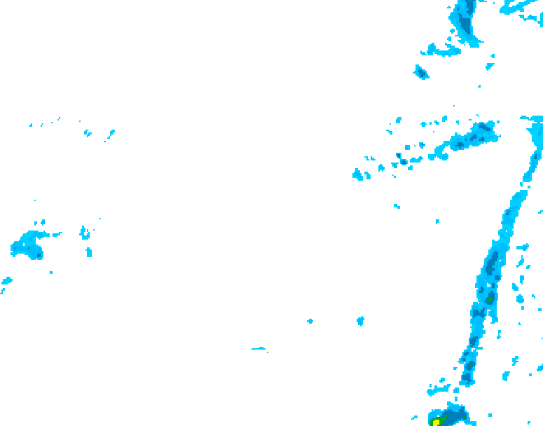 GDPS precipitation 198 hour forecast chart for Canada based on 2026/03/30 0000Z data
