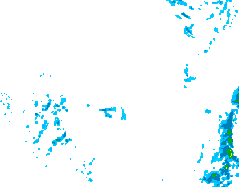 GDPS precipitation 240 hour forecast chart for Canada based on 2026/03/30 0000Z data