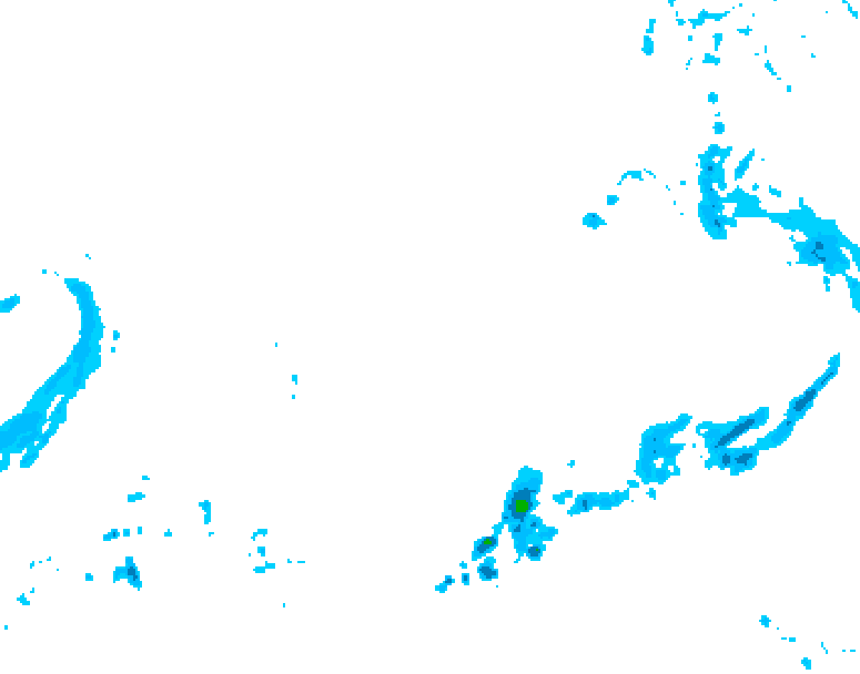 GDPS precipitation 030 hour forecast chart for Canada based on 2026/03/30 1200Z data