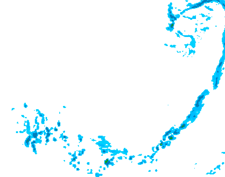 GDPS precipitation 060 hour forecast chart for Canada based on 2026/03/30 1200Z data
