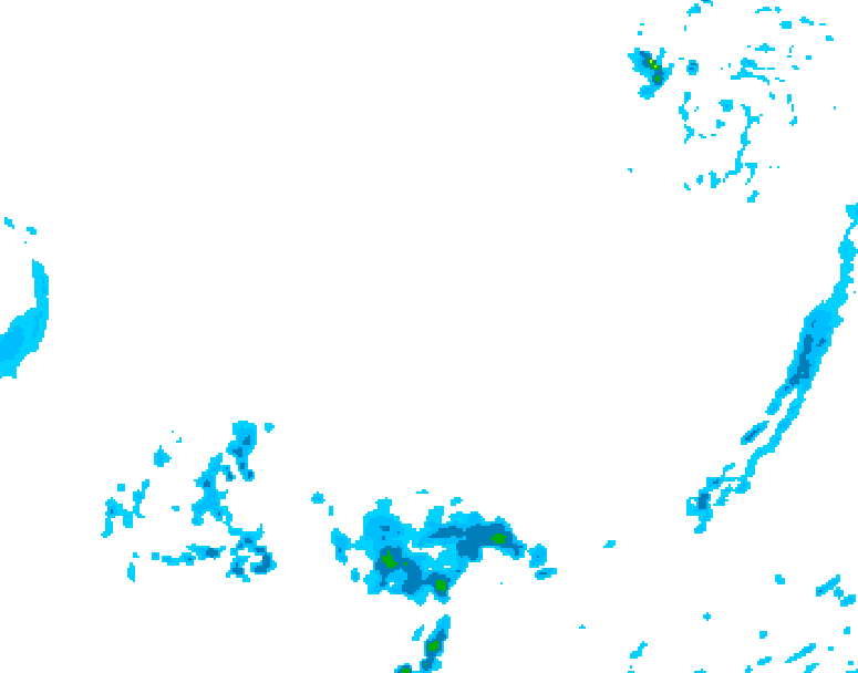 GDPS precipitation 072 hour forecast chart for Canada based on 2026/03/30 1200Z data