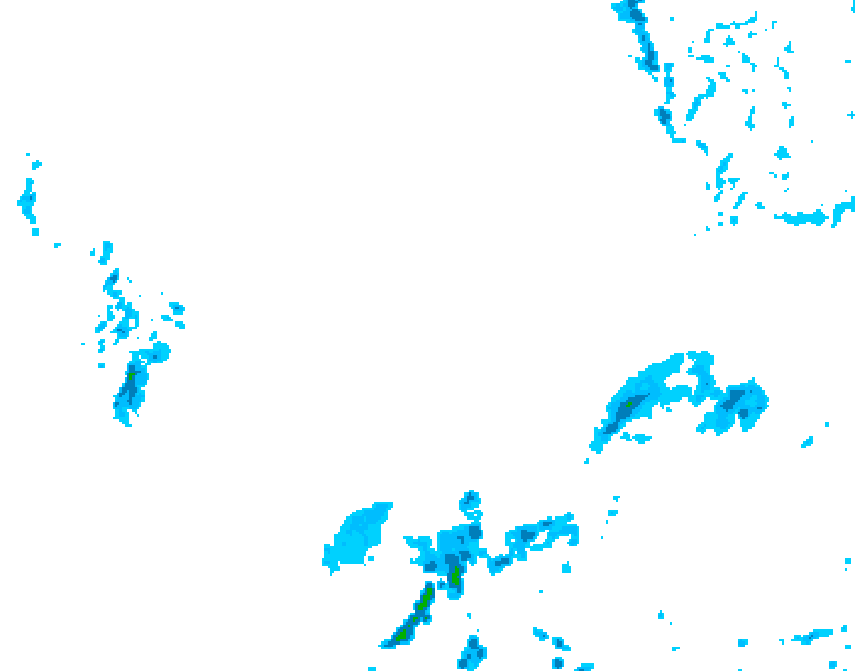 GDPS precipitation 108 hour forecast chart for Canada based on 2026/03/30 1200Z data