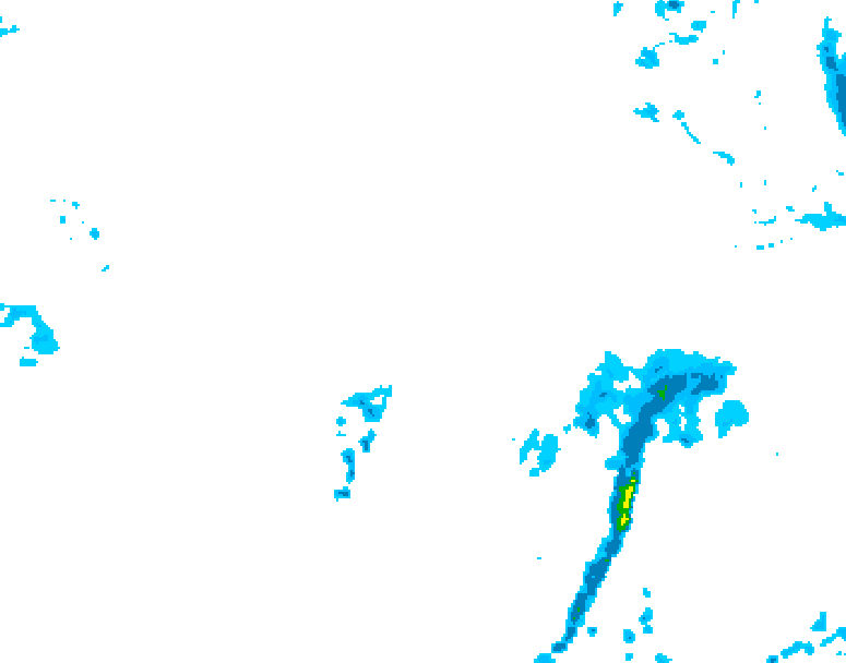 GDPS precipitation 150 hour forecast chart for Canada based on 2026/03/30 1200Z data