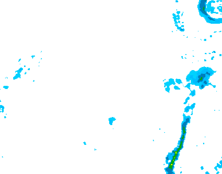 GDPS precipitation 168 hour forecast chart for Canada based on 2026/03/30 1200Z data