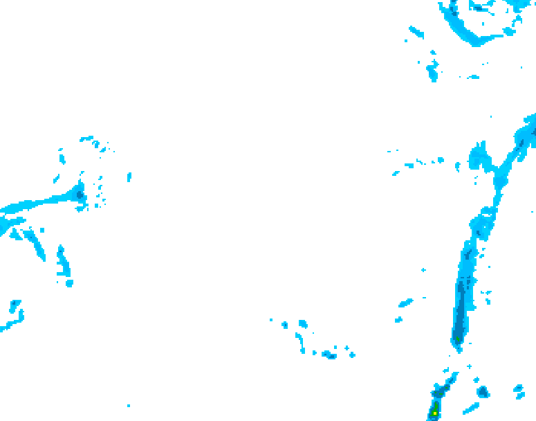 GDPS precipitation 180 hour forecast chart for Canada based on 2026/03/30 1200Z data