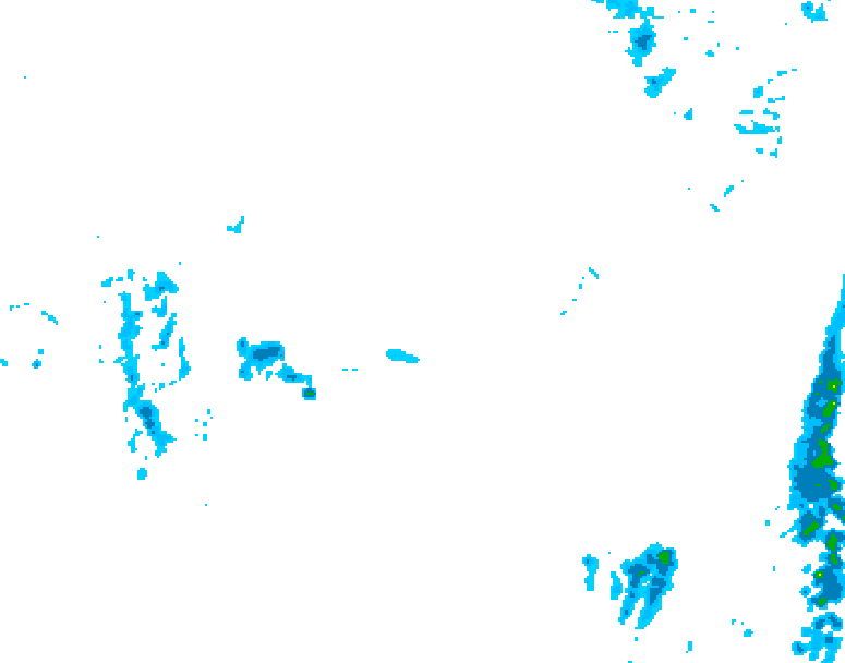 GDPS precipitation 222 hour forecast chart for Canada based on 2026/03/30 1200Z data