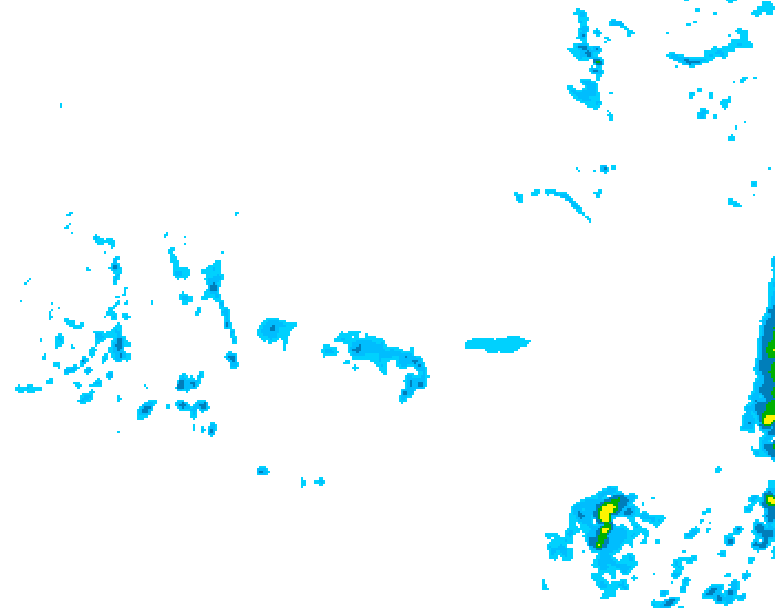GDPS precipitation 234 hour forecast chart for Canada based on 2026/03/30 1200Z data