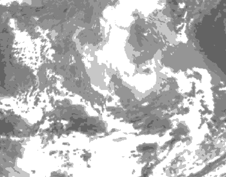 GDPS total cloud 006 hour forecast chart for Canada based on 2026/03/30 0000Z data