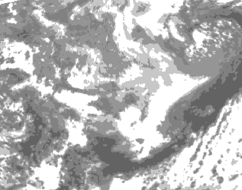 GDPS total cloud 066 hour forecast chart for Canada based on 2026/03/30 0000Z data
