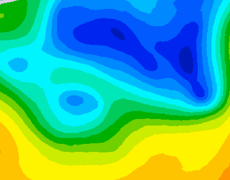GDPS 500 millibar geopotential height 240 hour forecast chart for Canada based on 2026/03/31 0000Z data
