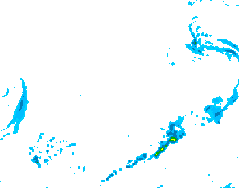 GDPS precipitation 024 hour forecast chart for Canada based on 2026/03/31 0000Z data