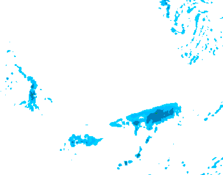 GDPS precipitation 084 hour forecast chart for Canada based on 2026/03/31 0000Z data