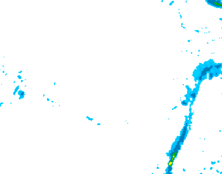 GDPS precipitation 156 hour forecast chart for Canada based on 2026/03/31 0000Z data
