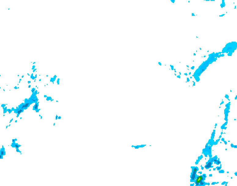 GDPS precipitation 180 hour forecast chart for Canada based on 2026/03/31 0000Z data