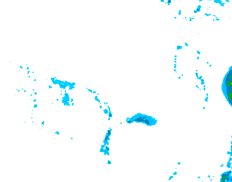 GDPS precipitation 234 hour forecast chart for Canada based on 2026/03/31 0000Z data