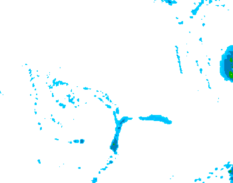GDPS precipitation 240 hour forecast chart for Canada based on 2026/03/31 0000Z data