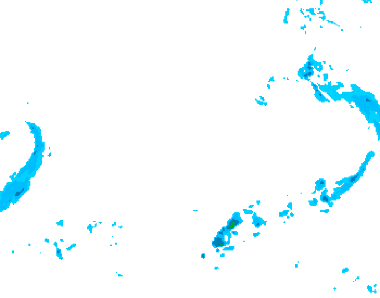 GDPS precipitation 006 hour forecast chart for Canada based on 2026/03/31 1200Z data