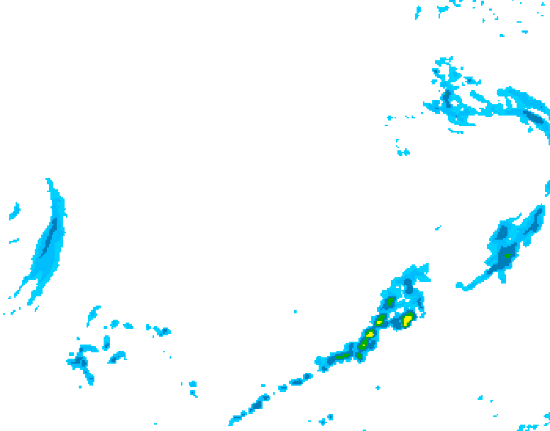 GDPS precipitation 012 hour forecast chart for Canada based on 2026/03/31 1200Z data