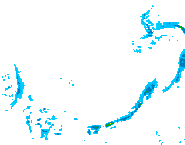 GDPS precipitation 018 hour forecast chart for Canada based on 2026/03/31 1200Z data