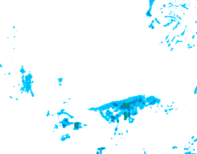 GDPS precipitation 066 hour forecast chart for Canada based on 2026/03/31 1200Z data