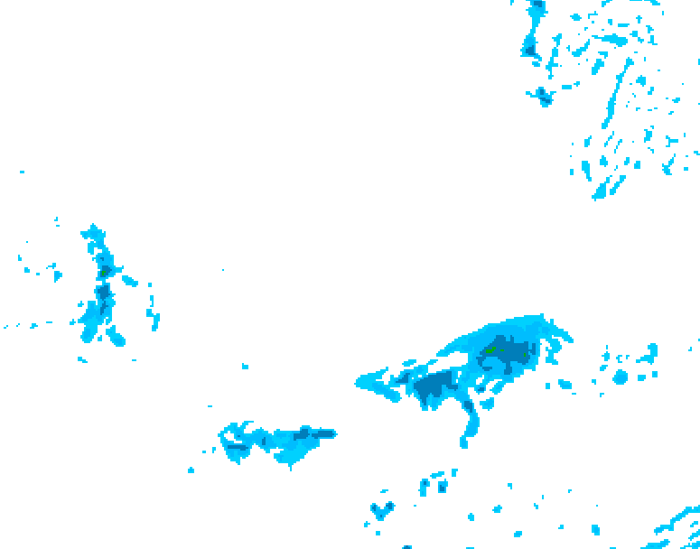 GDPS precipitation 072 hour forecast chart for Canada based on 2026/03/31 1200Z data