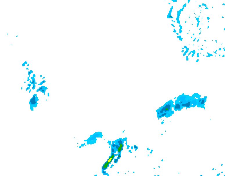 GDPS precipitation 084 hour forecast chart for Canada based on 2026/03/31 1200Z data