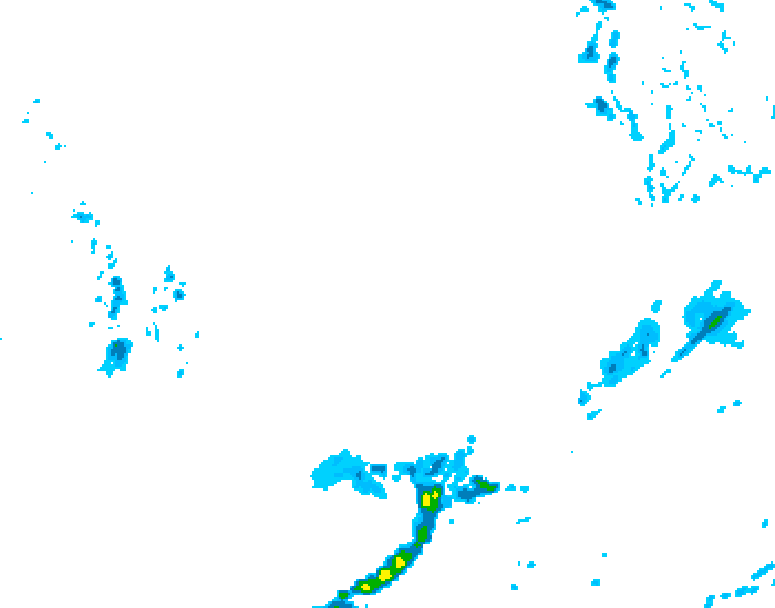 GDPS precipitation 090 hour forecast chart for Canada based on 2026/03/31 1200Z data
