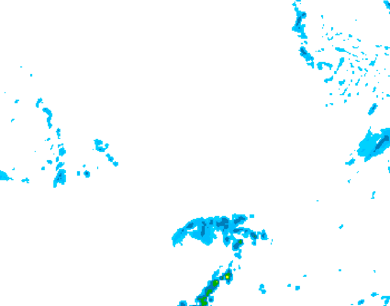 GDPS precipitation 096 hour forecast chart for Canada based on 2026/03/31 1200Z data